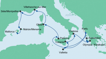 Von Korfu nach Mallorca 3 (14 Tage)